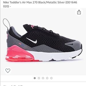 Toddler size 8 Nike 270